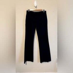 M Missoni classic flat front women’s Navy flare trousers made in Italy US sz 8